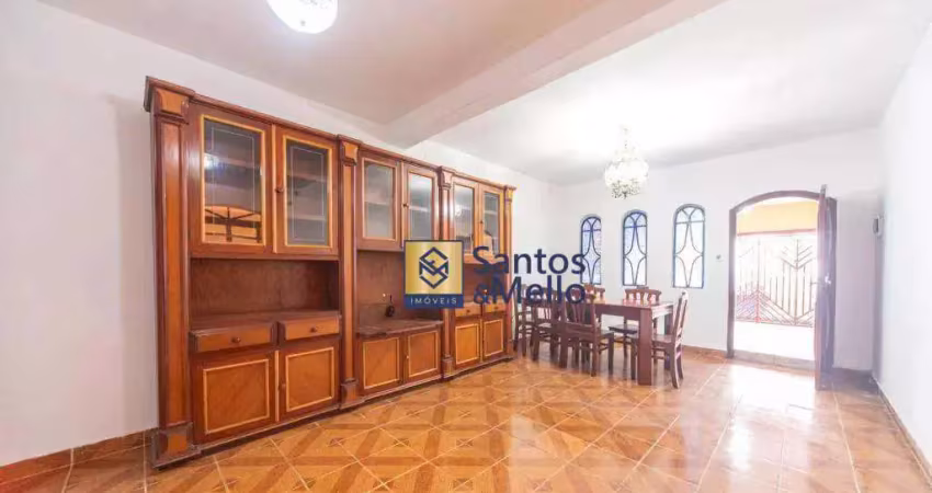 Sobrado com 3 dormitórios para alugar, 180 m² por r$ 2.300,00/mês - jardim santo alberto - santo andré/sp