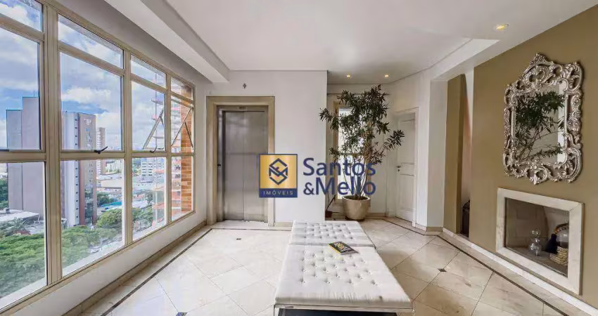 Apartamento com 3 dormitórios, 296 m² - venda por r$ 2.400.000,00 ou aluguel por r$ 13.268,19/mês - jardim - santo andré/sp