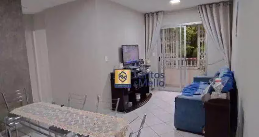 Apartamento com 2 dormitórios à venda, 54 m² por r$ 260.000,00 - jardim do estádio - santo andré/sp