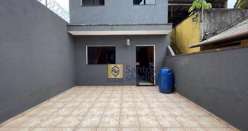 Sobrado com 2 dormitórios à venda, 152 m² por r$ 580.000 - parque novo oratório - santo andré/sp