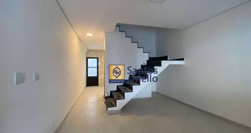 Sobrado com 2 dormitórios à venda, 123 m² por r$ 689.000,00 - parque novo oratório - santo andré/sp