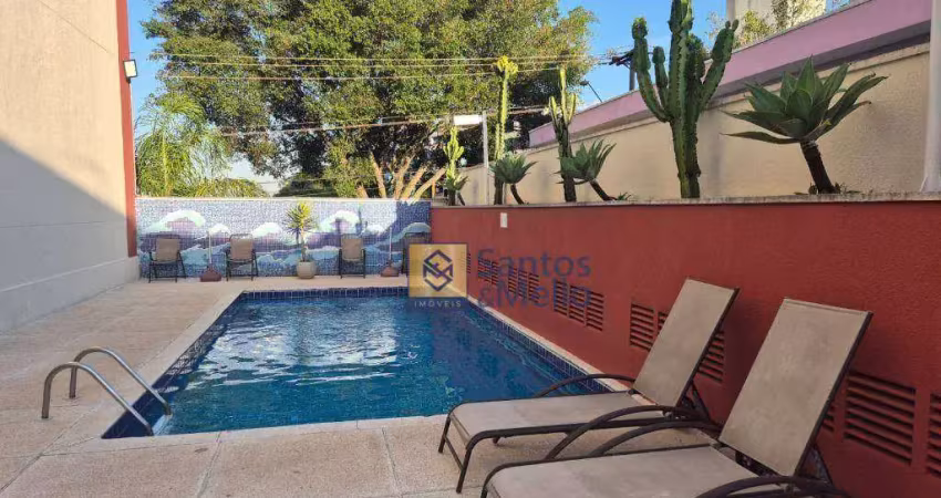 Apartamento com 2 dormitórios à venda, 49 m² por r$ 330.000,00 - parque novo oratório - santo andré/sp