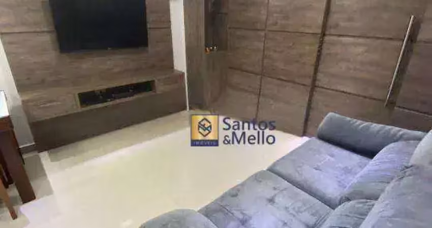 Apartamento com 2 dormitórios à venda, 55 m² por r$ 375.000,00 - vila metalúrgica - santo andré/sp
