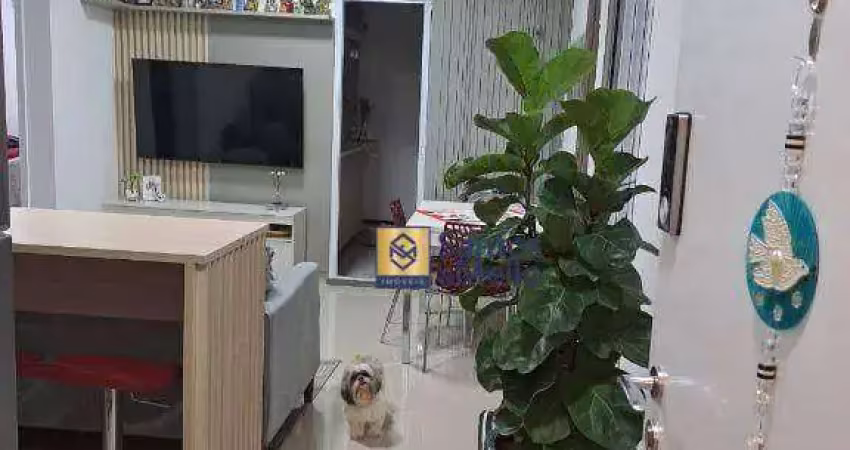 Apartamento com 2 dormitórios à venda, 70 m² por r$ 561.000 - parque das nações - santo andré/sp