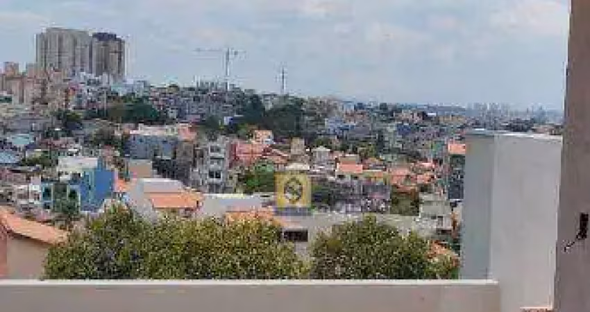 Cobertura com 2 dormitórios à venda, 120 m² por r$ 510.000,00 - parque das nações - santo andré/sp