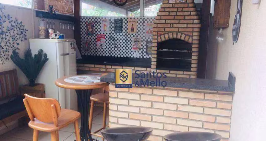 Cobertura com 2 dormitórios à venda, 104 m² por r$ 450.000 - vila são pedro - santo andré/sp