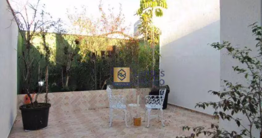 Casa com 2 dormitórios para alugar, 120 m² por r$ 3.575,00/mês - vila são pedro - santo andré/sp