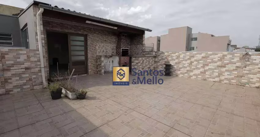 Cobertura com 3 dormitórios para alugar, 156 m² por r$ 2.739,55/mês - vila francisco matarazzo - santo andré/sp
