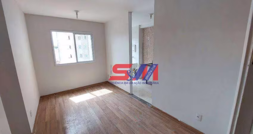 Apartamento com 2 dormitórios para alugar, 50 m² por r$ 1.518,47/mês - jardim utinga - santo andré/sp