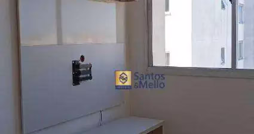 Apartamento com 2 dormitórios para alugar, 35 m² por r$ 1.512,87/mês - parque são vicente - mauá/sp