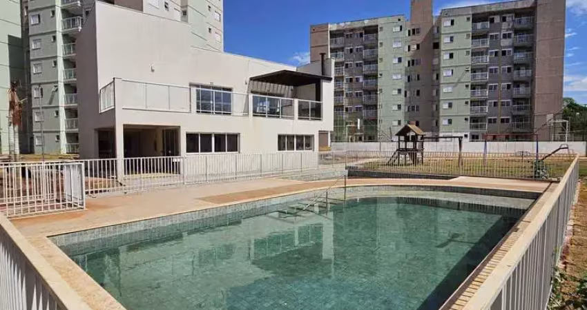 Apartamento com 2 quartos sendo 1 suíte, bairro parque dos lagos