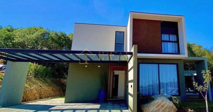 Lançamento-Casa luxuosa em Condomínio fechado em Atibaia