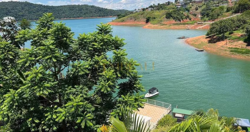 CASA EM CONDOMINIO FECHADO EM IGARATÁ ( PÉ NA AGUÁ ) COM PIER PROPRIO