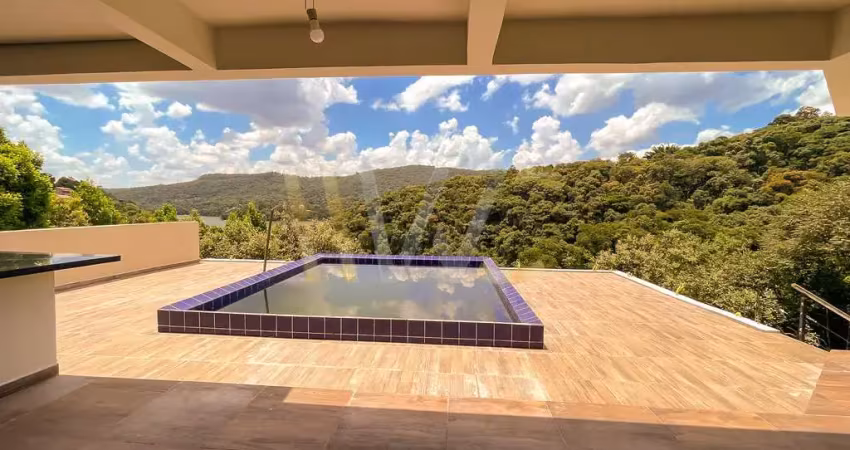 Casa em condomínio com vista para represa de mairiporã