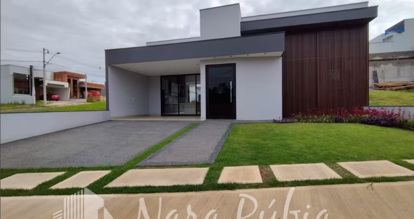Casa moderna de fino acabamento, no Condomínio Gran Reserve em Indaiatuba/SP