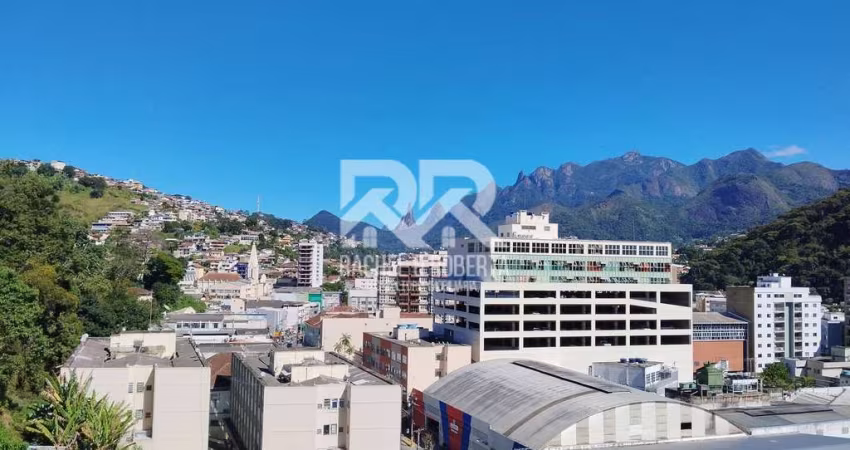 Cobertura com vista do Dedo de Deus, 4 quartos, 3 vagas, pronta para morar