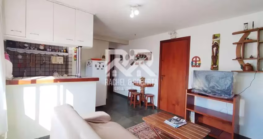 Apto à venda no alto, quarto e sala, muito sol, mobiliado e lazer completo!