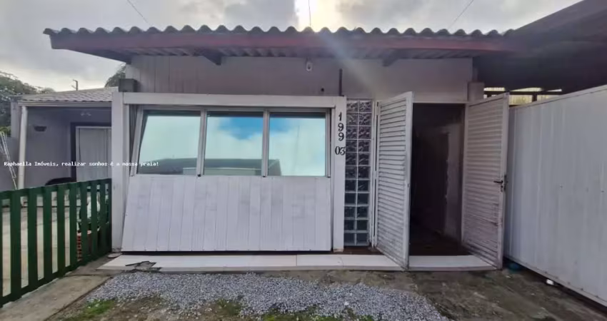 Casa para venda em pontal do paraná, canoas, 2 dormitórios, 1 banheiro, 1 vaga