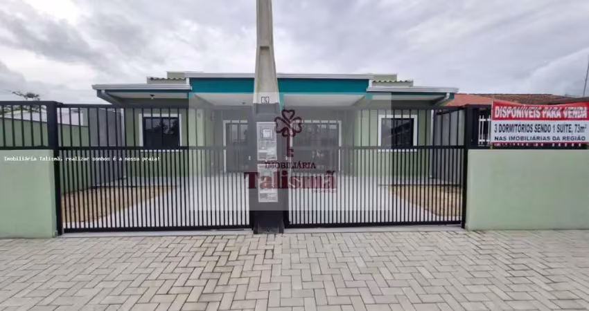 Casa para venda em pontal do paraná, santa terezinha, 3 dormitórios, 1 suíte, 1 banheiro, 2 vagas