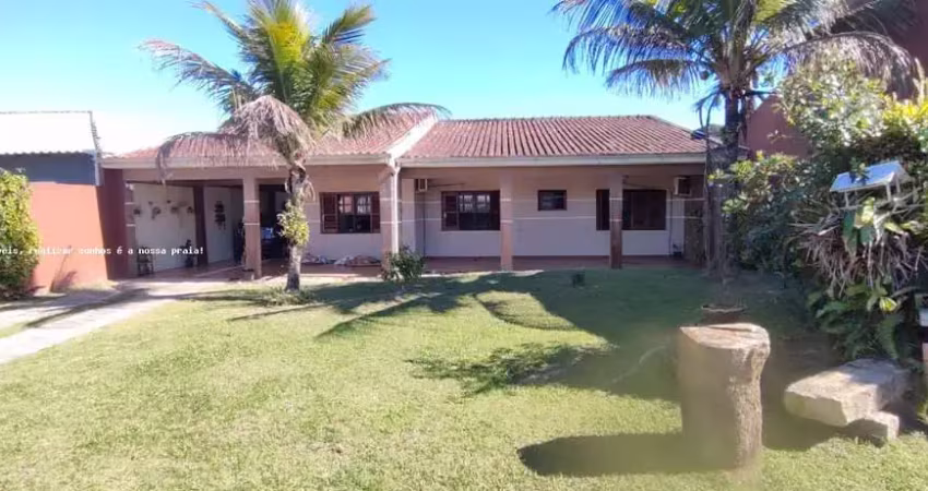 Casa para venda em pontal do paraná, grajaú, 3 dormitórios, 1 suíte, 2 banheiros, 4 vagas
