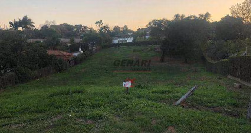 Terreno à venda, 3000 m² por R$ 1.285.000,00 - Colinas do Mosteiro de Itaici - Indaiatuba/SP