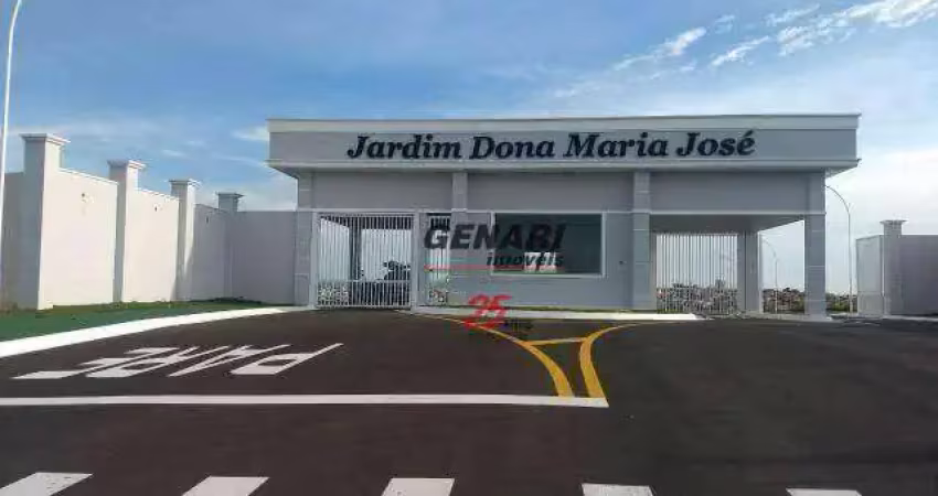 Terreno à venda, 394 m² por r$ 1.040.000,00 - condomínio dona maria josé - indaiatuba/sp