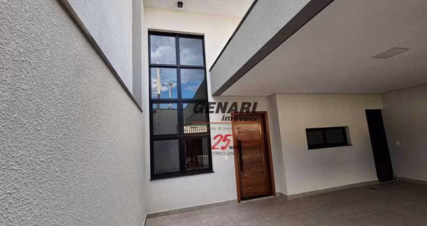 Casa com 3 dormitórios à venda, 127 m² por R$ 740.000,00 - Jardim Veneza - Indaiatuba/SP