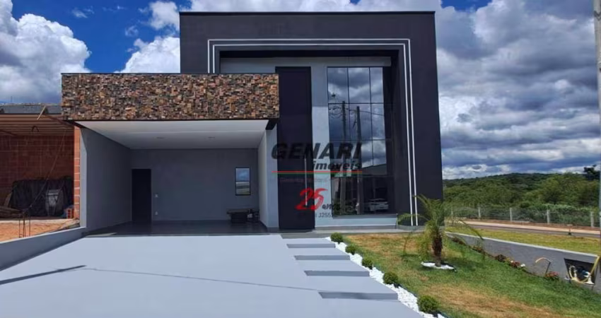 Casa com 3 quartos à venda, 196 m² por R$ 1.550.000 - Condomínio Residencial Evidências - Indaiatuba/SP