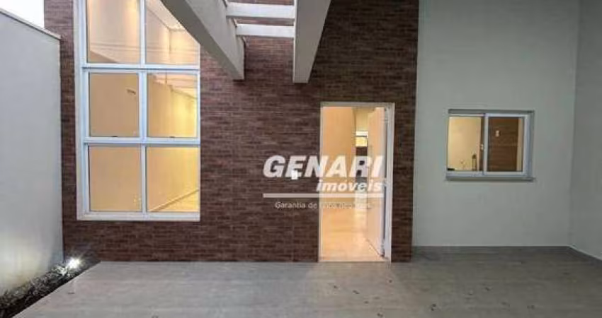Casa com 3 dormitórios à venda, 116 m² por R$ 690.000,00 - Jardim Veneza - Indaiatuba/SP