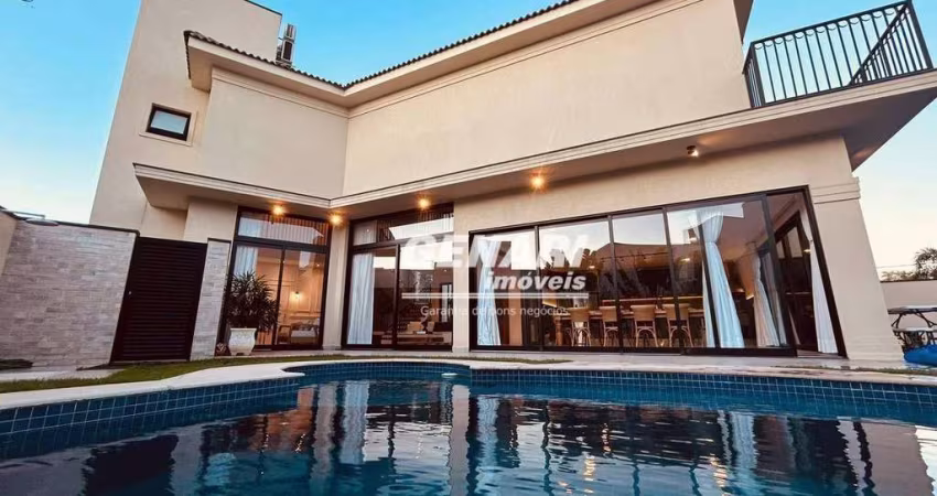 Lindíssimo sobrado com 3 suítes à venda, 318 m² - Condomínio Piemonte - Indaiatuba/SP