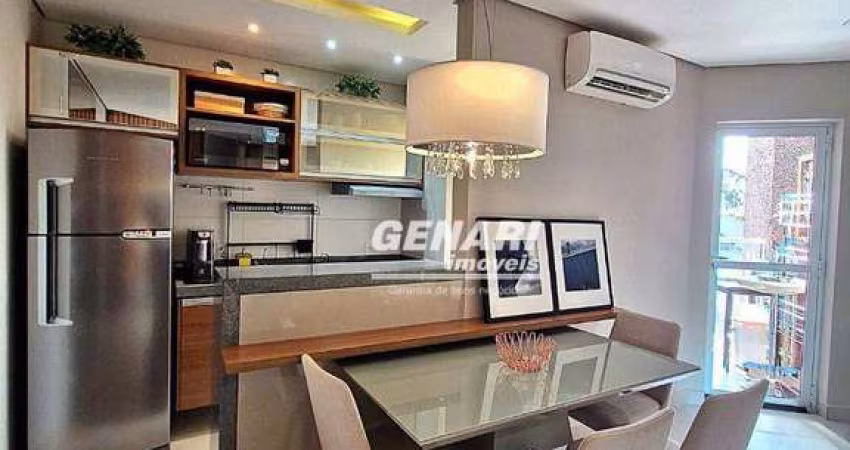 Apartamento com 3 dormitórios à venda, 67 m² por R$ 548.000,00 - Altos da Bela Vista - Indaiatuba/SP