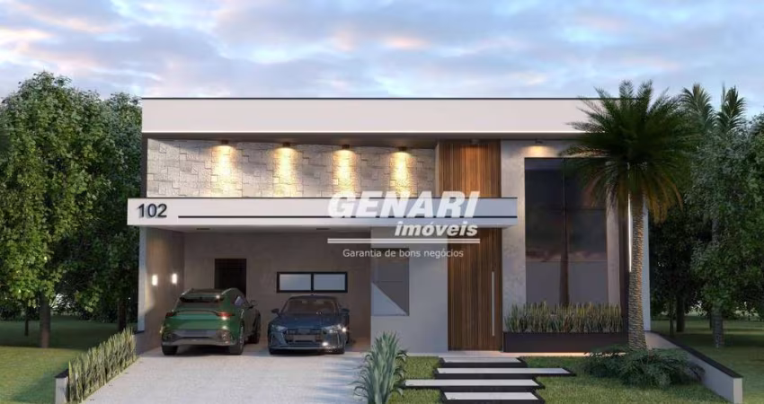 Casa com 3 quartos à venda, 191 m² por R$ 1.950.000 - Jardim Residencial Dona Maria Cândida - Indaiatuba/SP