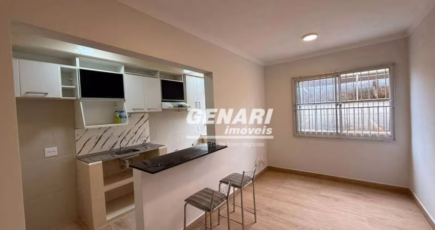 Apartamento com 2 dormitórios para alugar, 50 m² por R$ 2.125,00/mês - Parque São Lourenço - Indaiatuba/SP