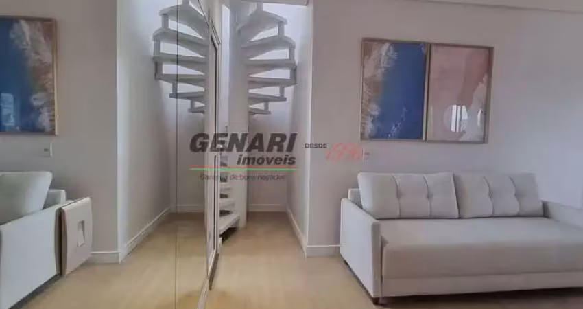 Apartamento duplex com 2 quartos, 124 m² - venda por r$ 599.000 ou aluguel por r$ 3.442/mês - jardi