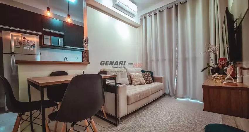 Apartamento com 2 dormitórios à venda, 51 m² por r$ 449.000,00 - villa helvetia - indaiatuba/sp