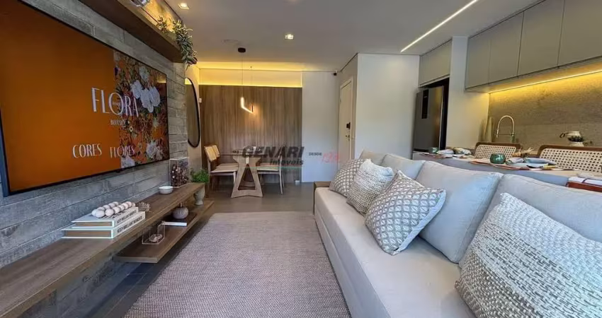 Apartamento com 2 dormitórios à venda, 65 m² por r$ 536.969,00 - botânica flora brasilis - indaiatu