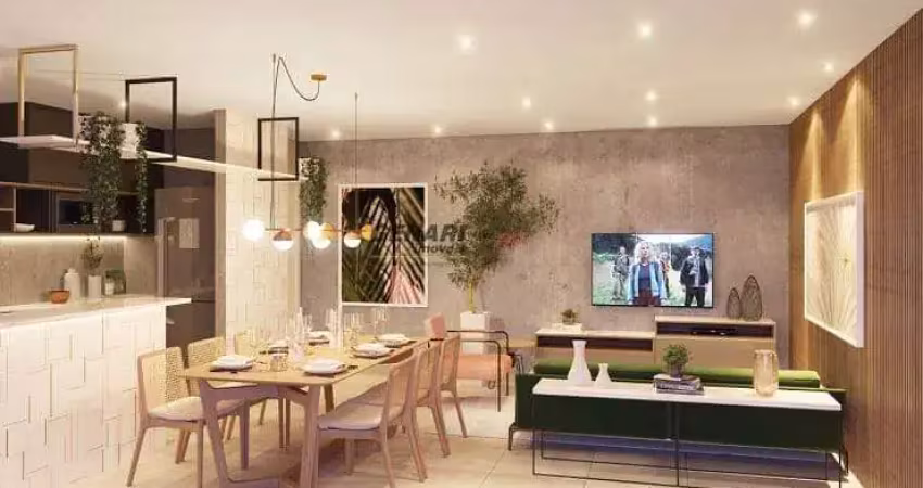 Apartamento com 3 dormitórios à venda, 74 m² por r$ 560.000,00 - condomínio manai residence - indai