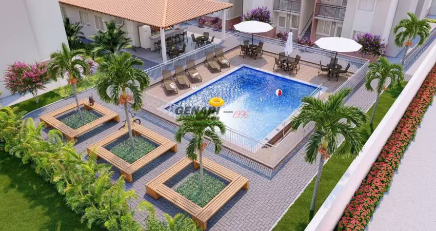 Apartamento com 2 dormitórios à venda, 44 m² por r$ 270.000,00 - villa vic - indaiatuba/sp