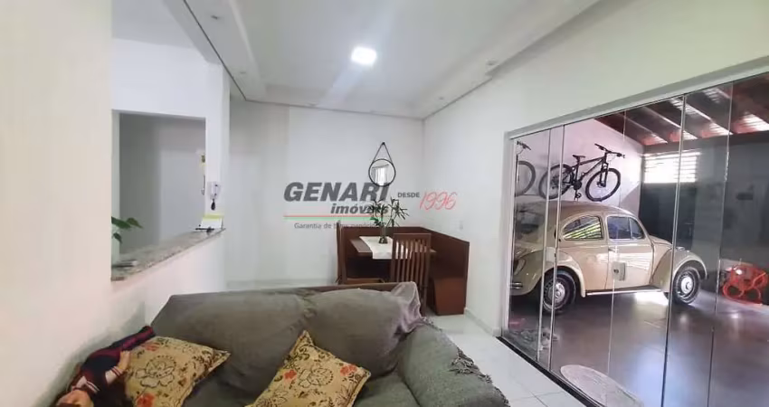 Casa com 3 quartos à venda, 130 m² por r$ 595.000 - jardim dos colibris - indaiatuba/sp