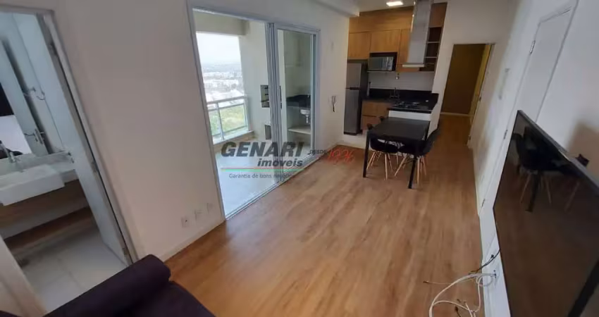 Apartamento com 1 dormitório para alugar, 55 m² por r$ 4.275,00/mês - vila homero - indaiatuba/sp