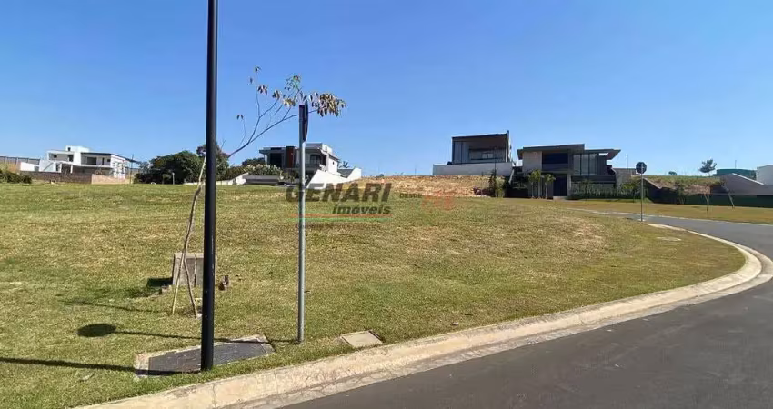 Terreno à venda, condomínio villa dos pinheiros, indaiatuba, sp