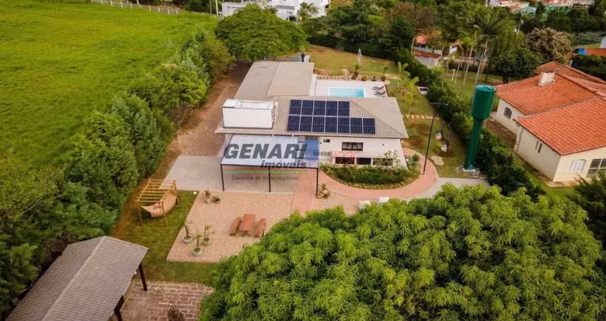 Chácara com 4 dormitórios à venda, 2880 m² por r$ 4.300.000,00 - condomínio colinas do mosteiro de