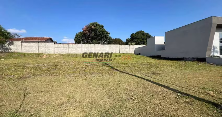 Terreno em condomínio à venda, jardim residencial milano, indaiatuba, sp