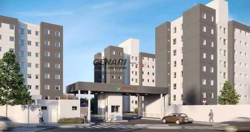 Apartamento à venda com 2 quartos no vivere residencial indaiatuba, sp