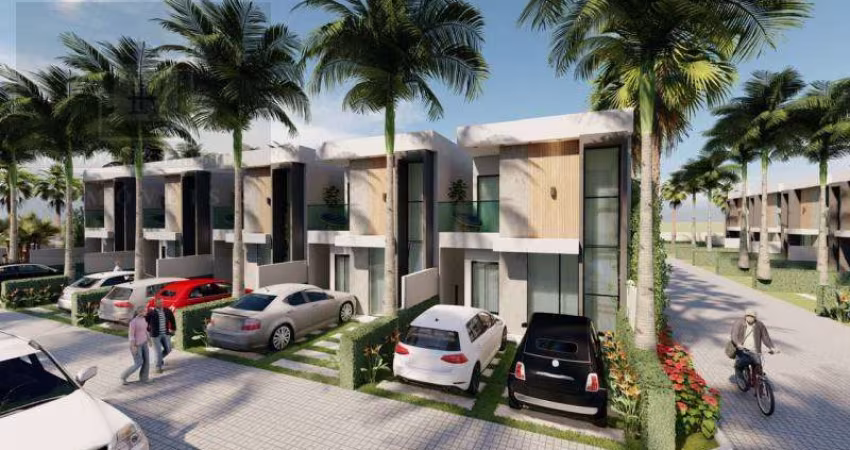 Oliv Condominium Eusébio - Casas no Centro do Eusébio - 101m2 - Lazer completo