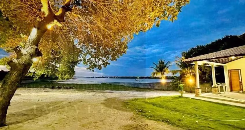 Sítio no Catu Frente Lago - 6.600m2 -  Casa Nova -  Sítio à venda no Catu Aquiraz