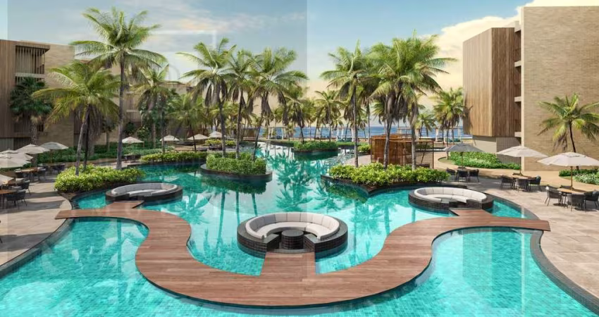 Ocean Way Riviera | Apartamento frente mar à venda no Aquiraz Riviera | 100m2 | Vista mar frontal