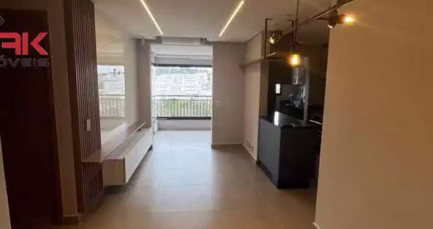 Apartamento para locacao no residencial bellacqua em jundiai/sp.