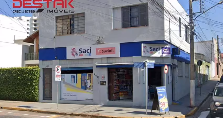 Salao comercial com 100,00m² para locacao em regiao central de jundiai/sp.