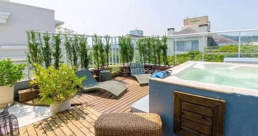 Apartamento Duplex com 3 dormitórios à venda, 310 m² por R$ 2.800.000,00 - Jurerê Internacional - F